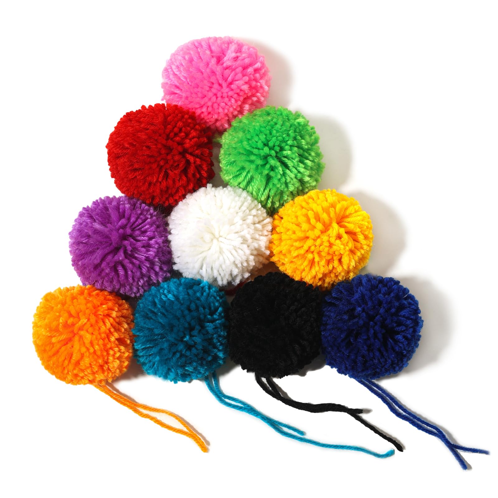 Amazon.com: 10 Pcs Large Yarn Pom Poms-3 Inch Made to Order